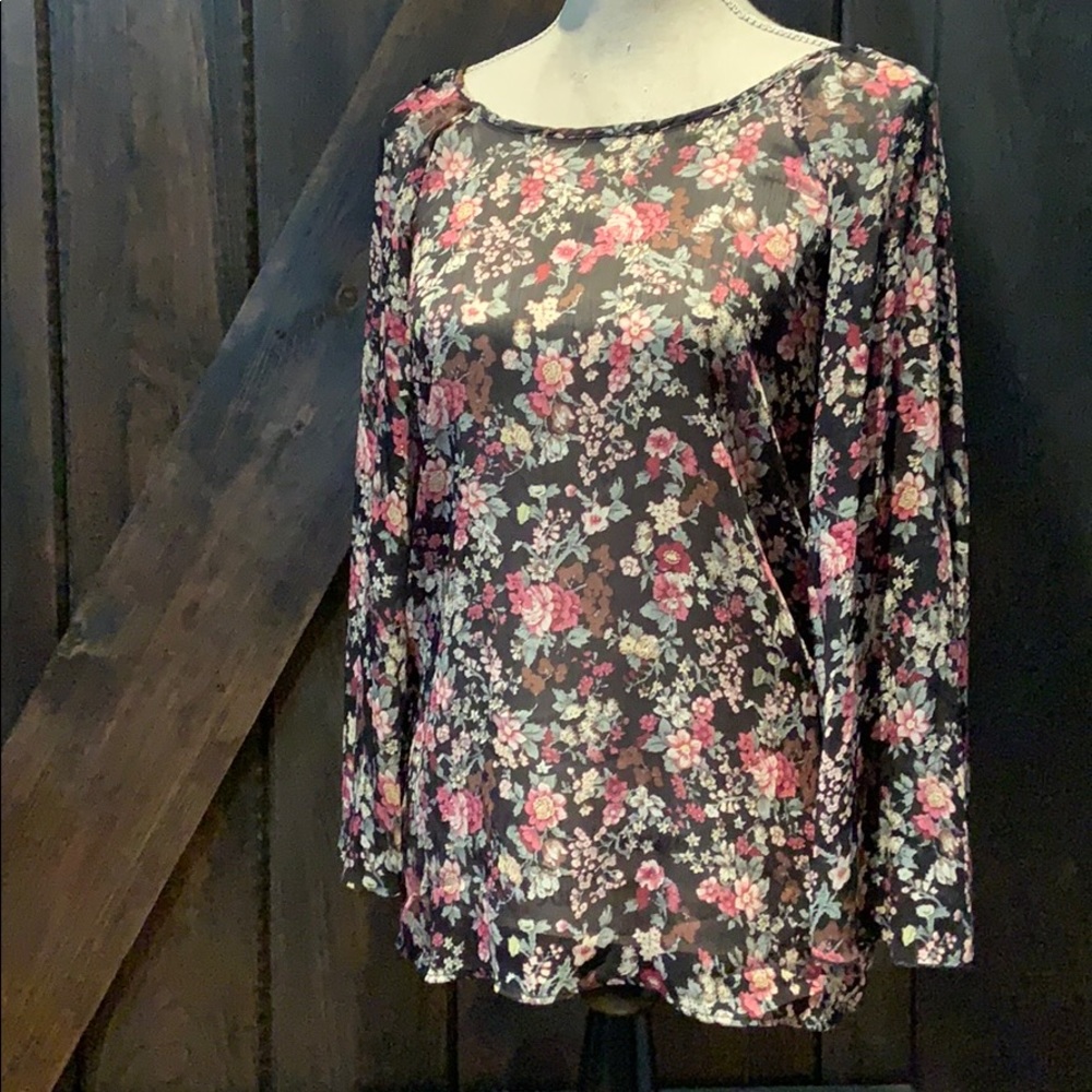 Brody Myles floral blouse